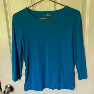 Jones New York Sport Long Sleeve Tee Shirt